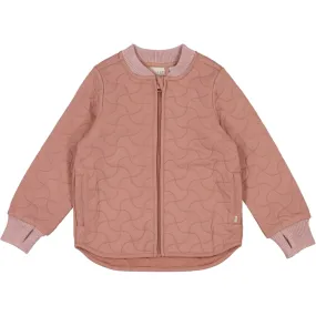 Sleek Layer Look Practical Cold Piece Thermo Jacket Loui - rose cheeks