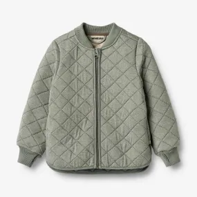 Glove Friendly Cuff Design Basic Essential Layer Thermo jacket Loui - thunder melange