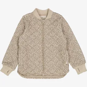 Thermo Jacket Loui - watercolor insects MultiPocket Layout Packable design