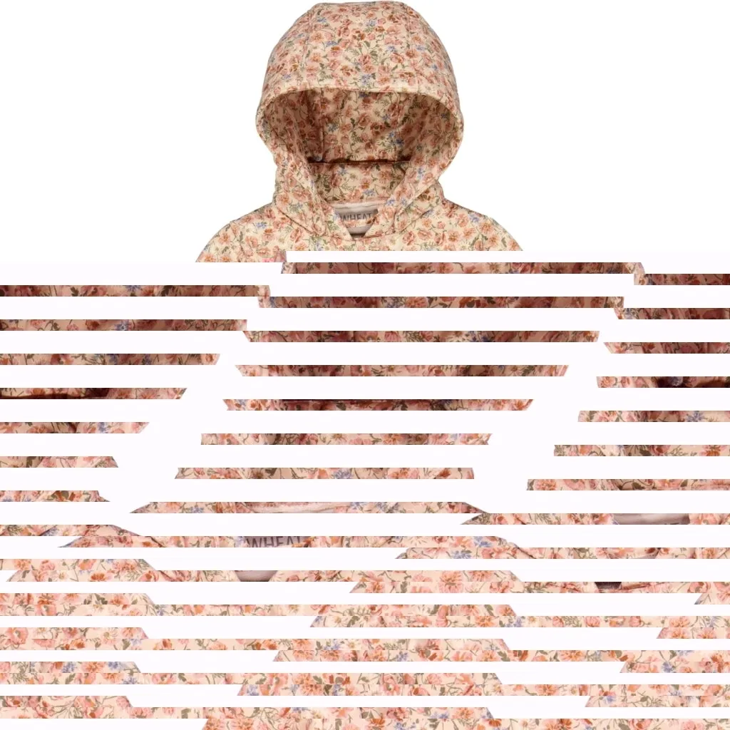 Thermo Jacket Lulu - alabaster flowers Weatherproof Zipper Seals