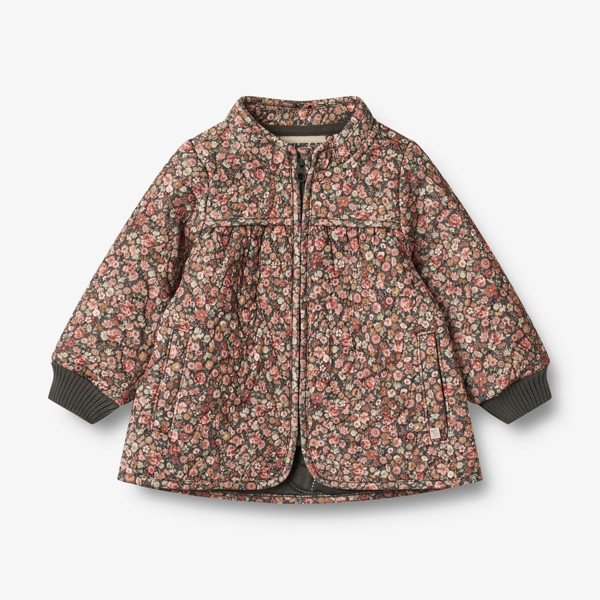 Lightweight Comfort Aramid Fiber Blend Thermo Jacket Thilde | Baby - raven wild flowers