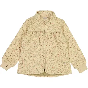 Thermo Jacket Thilde - flower vine Elasticized Edging