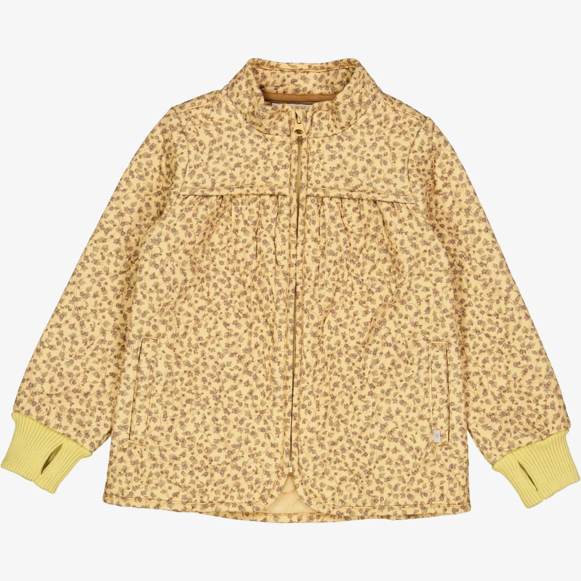 Polished Look Double Stitch Reinforcement Thermo Jacket Thilde - gooseberry wine