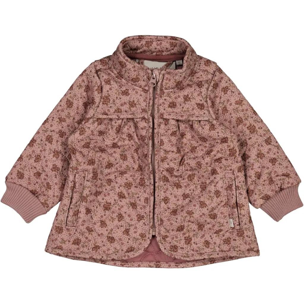 Thermo Jacket Thilde - wood rose flowers Ergonomic Cut