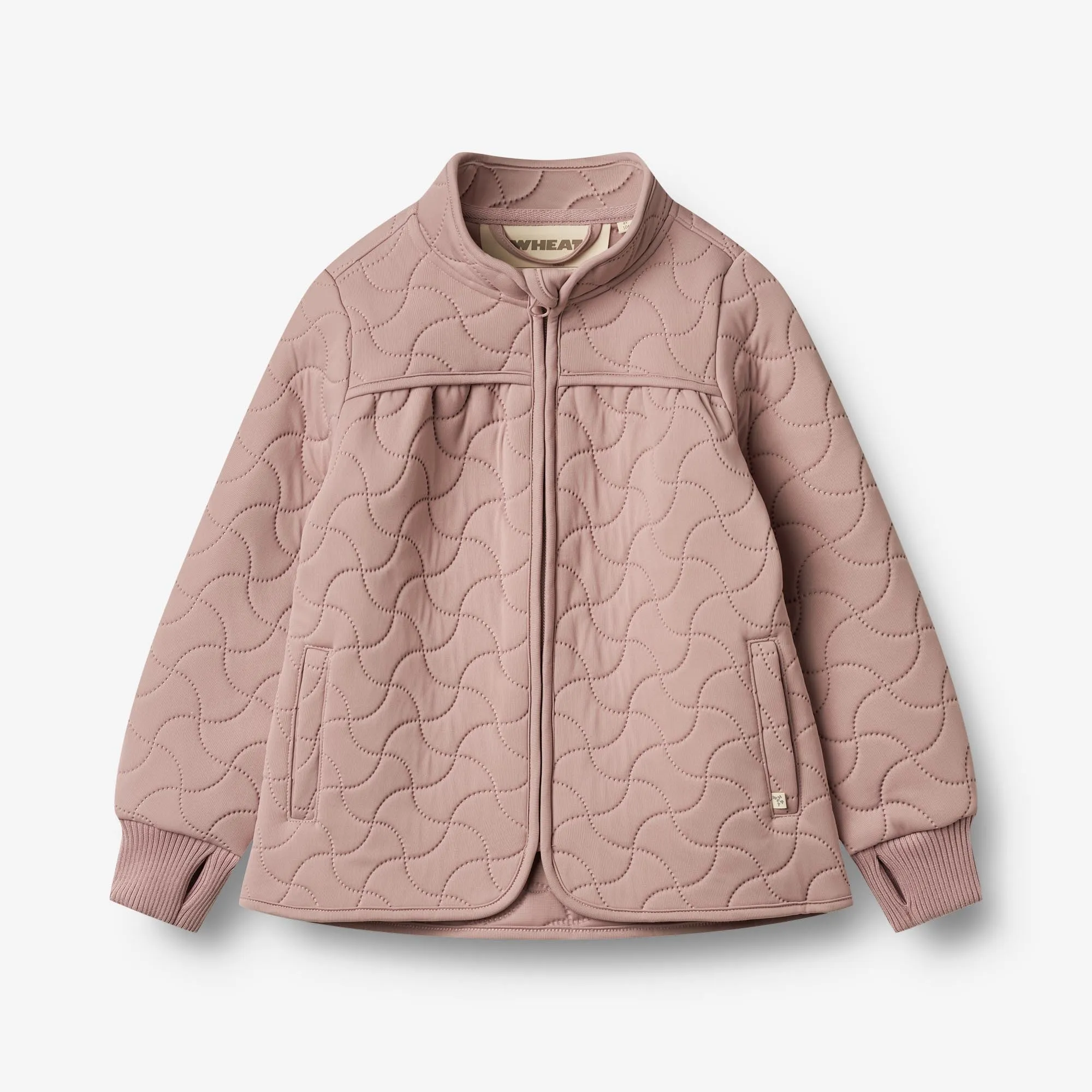 Compact Packability Everyday Layer Style Thermo Jacket Tilde - warm rose