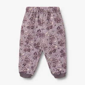 LightweightConstruction Thermo Pants Alex | Baby - lilac tulips