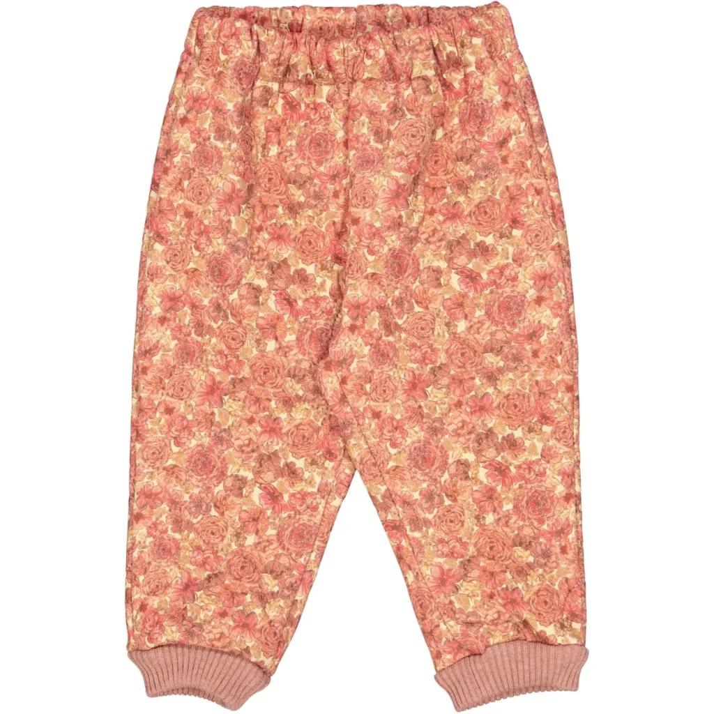 Anti Snag Fabric Tailored Cut Style Thermo Pants Alex | Baby - sandstone flowers