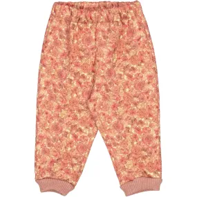 MoistureWickingTechnology Classic Ribbed Cuffs Thermo Pants Alex | Baby - sandstone flowers