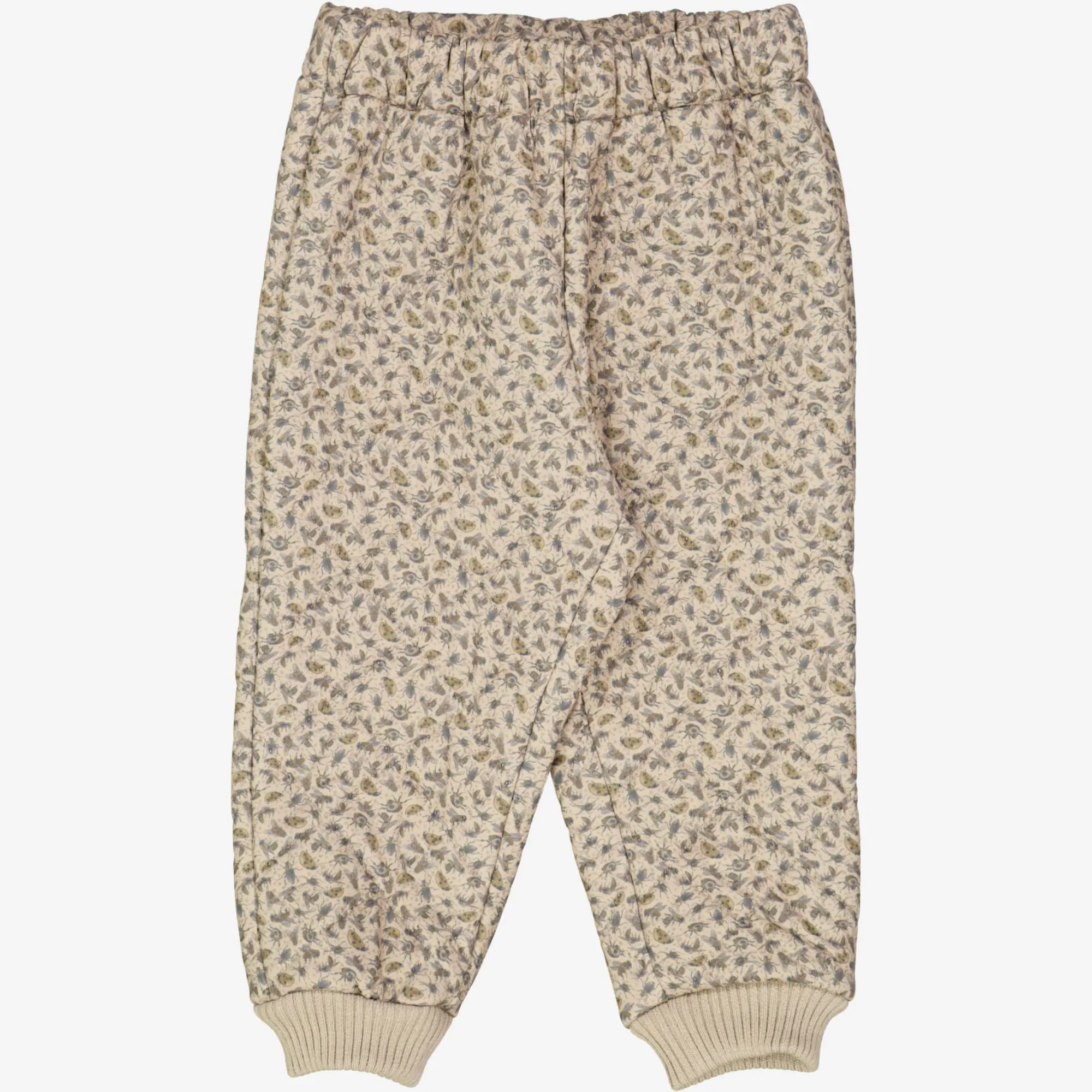 Thermo Pants Alex | Baby - watercolor insects Heavyweight Warmth Hypoallergenic Interior