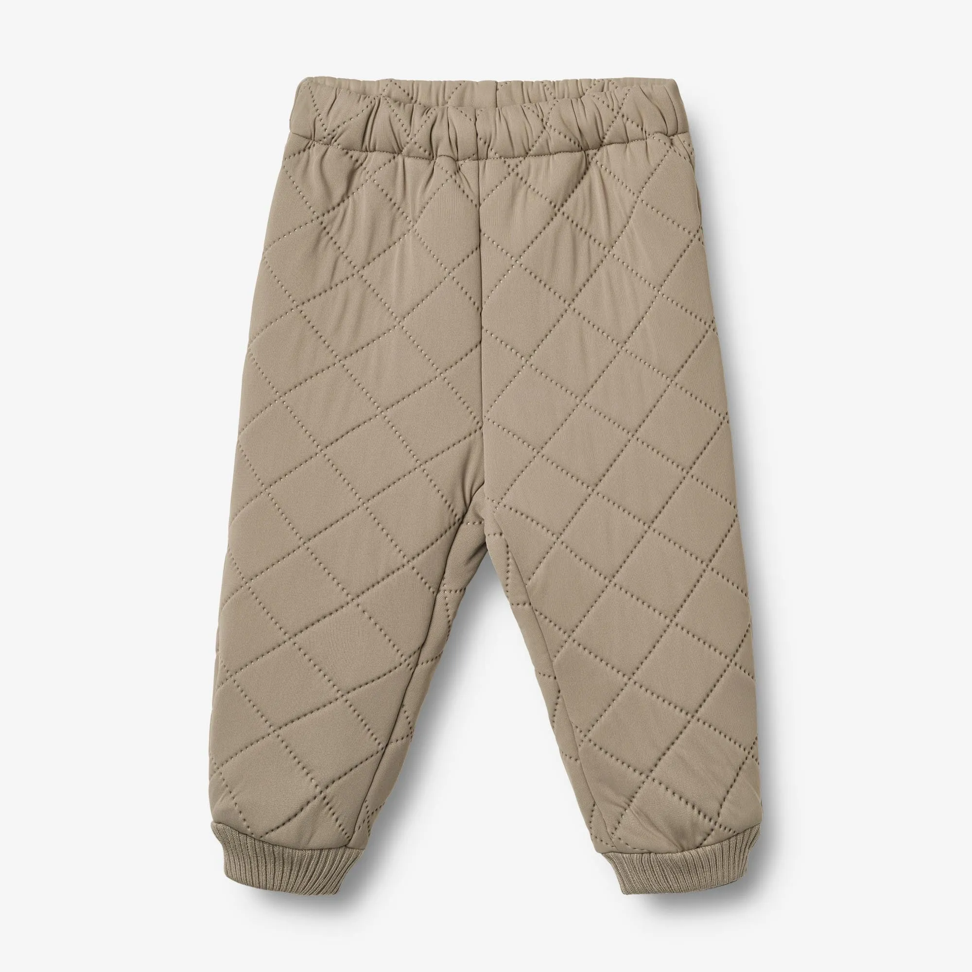 Seamless Knit Cuffs Thermo Pants Alex - beige stone