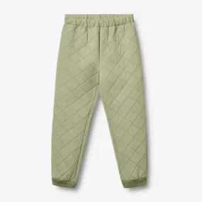 Abrasion Resistant Surface Hidden Ventilation Zones Thermo Pants Alex - green tea