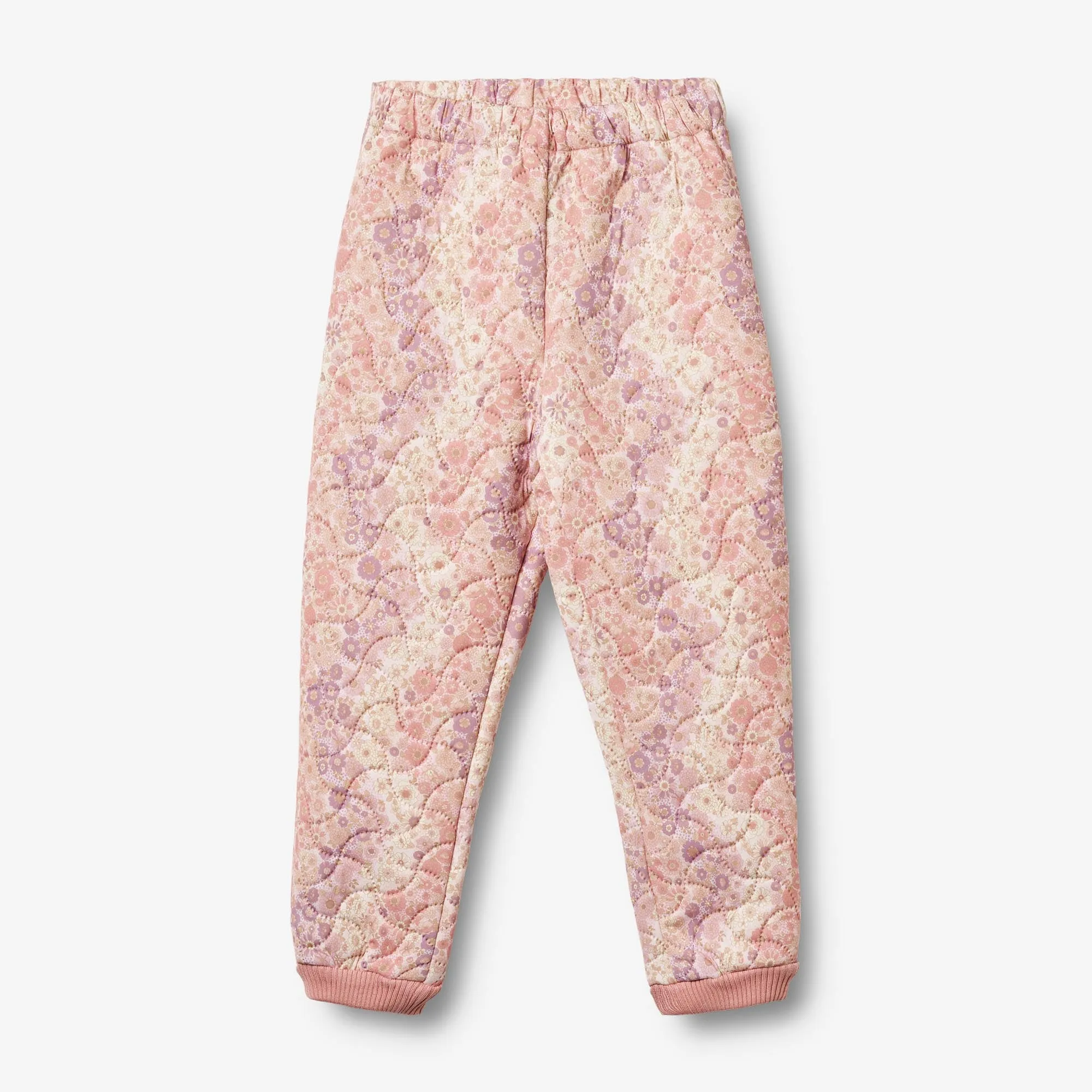 Thermo Pants Alex - lilac flower rainbow Layering Compatible Cut Non Irritating Lining