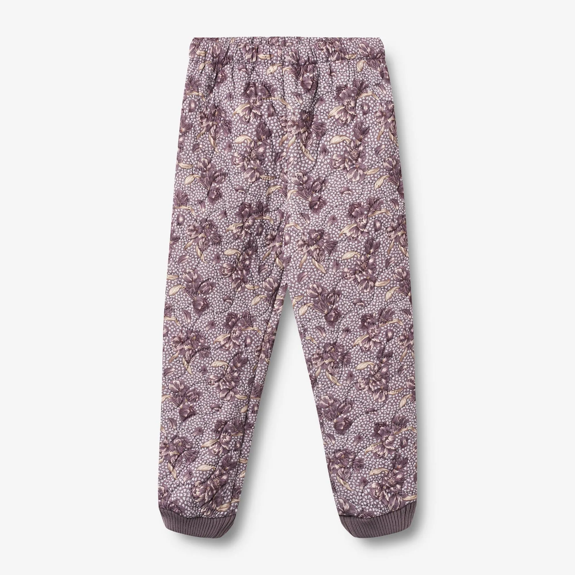 Trendy Must Have Thermo Pants Alex - lilac tulips