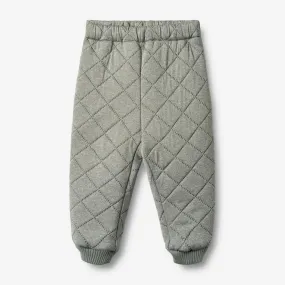 Stretchable Material Thermo Pants Alex - thunder melange