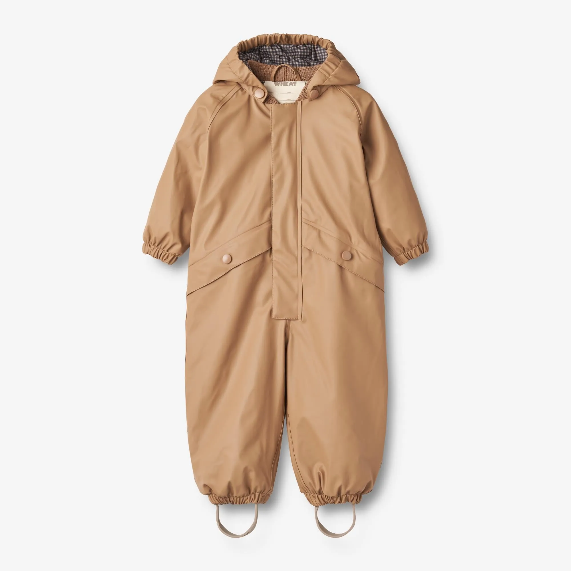 Thermo Rainsuit Aiko | Baby - cappuccino snag resistant Moisture Managing Liner