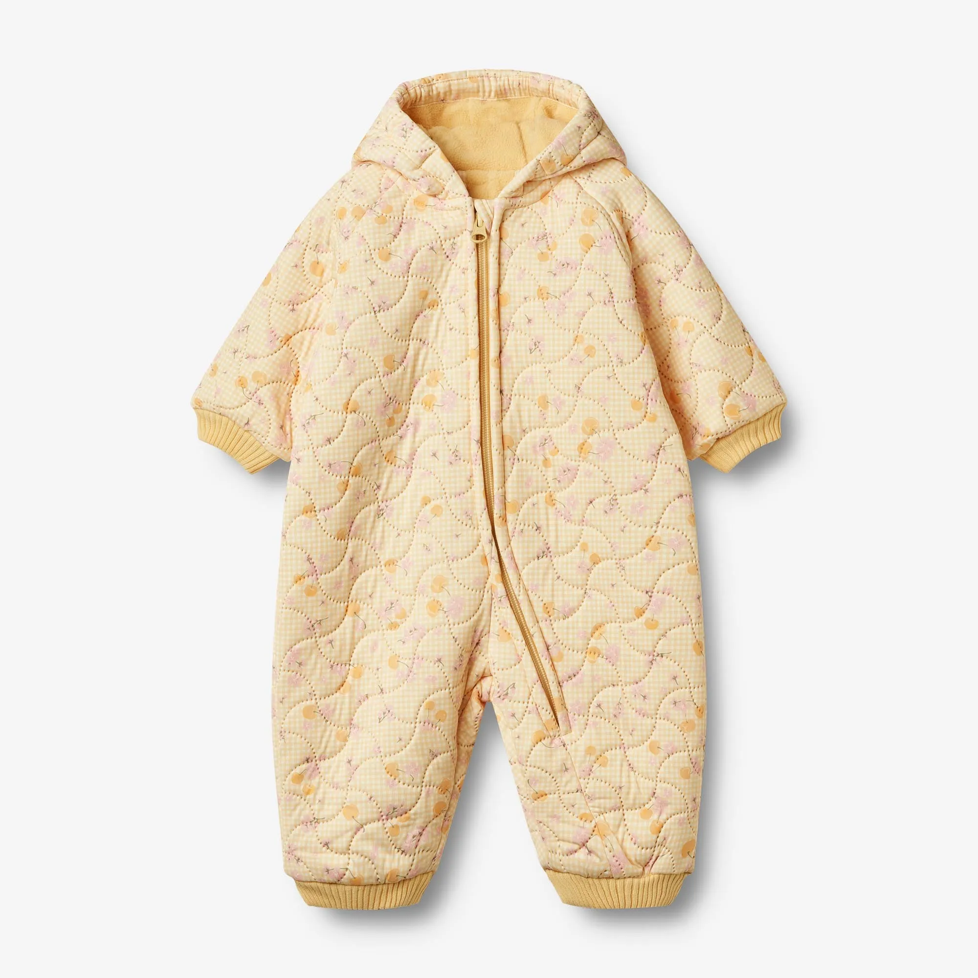 Thermo Suit Cuddle - yellow cherries Lightweight Feel