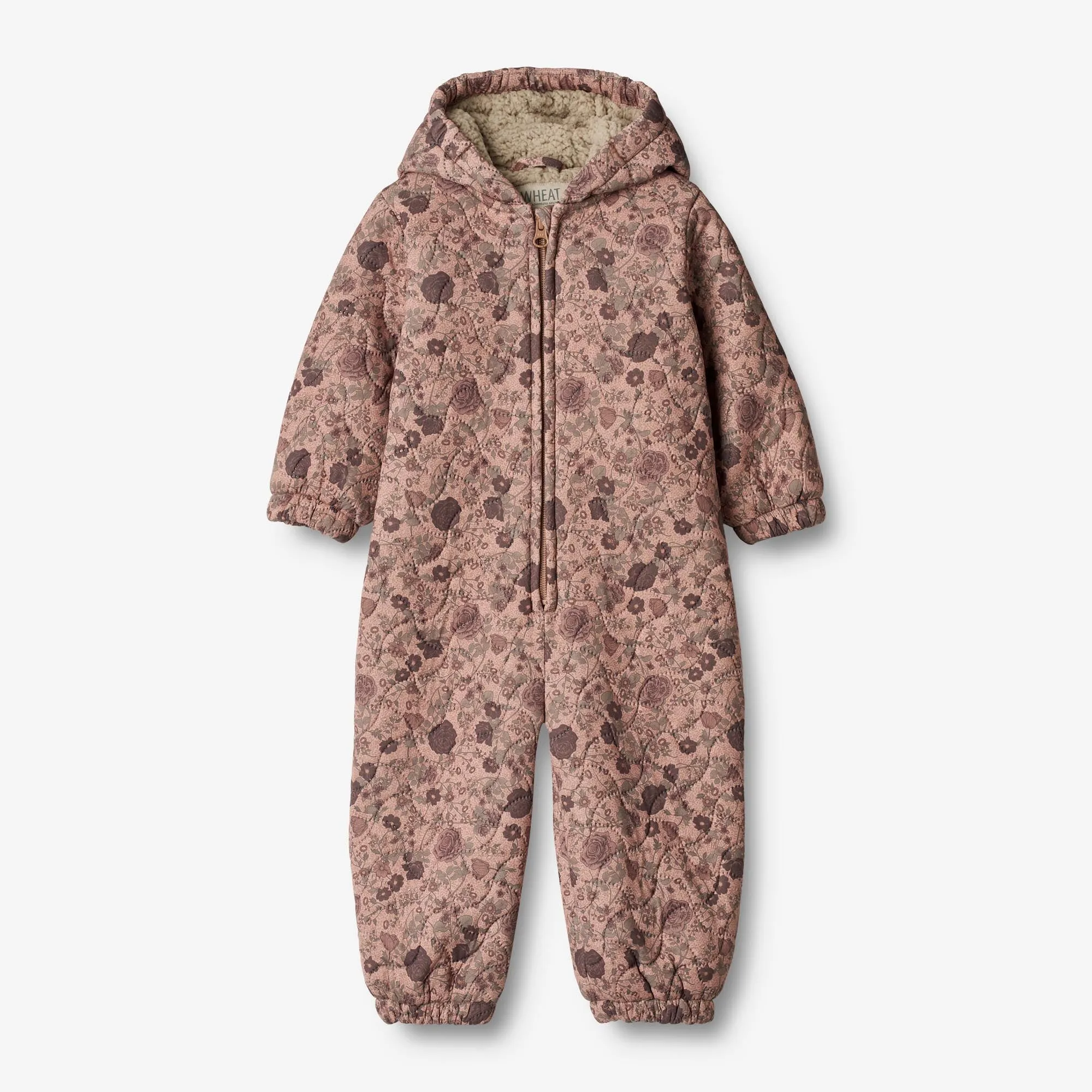 Modular Layering Compatibility Thermosuit Hayden | Baby - rose dawn flowers