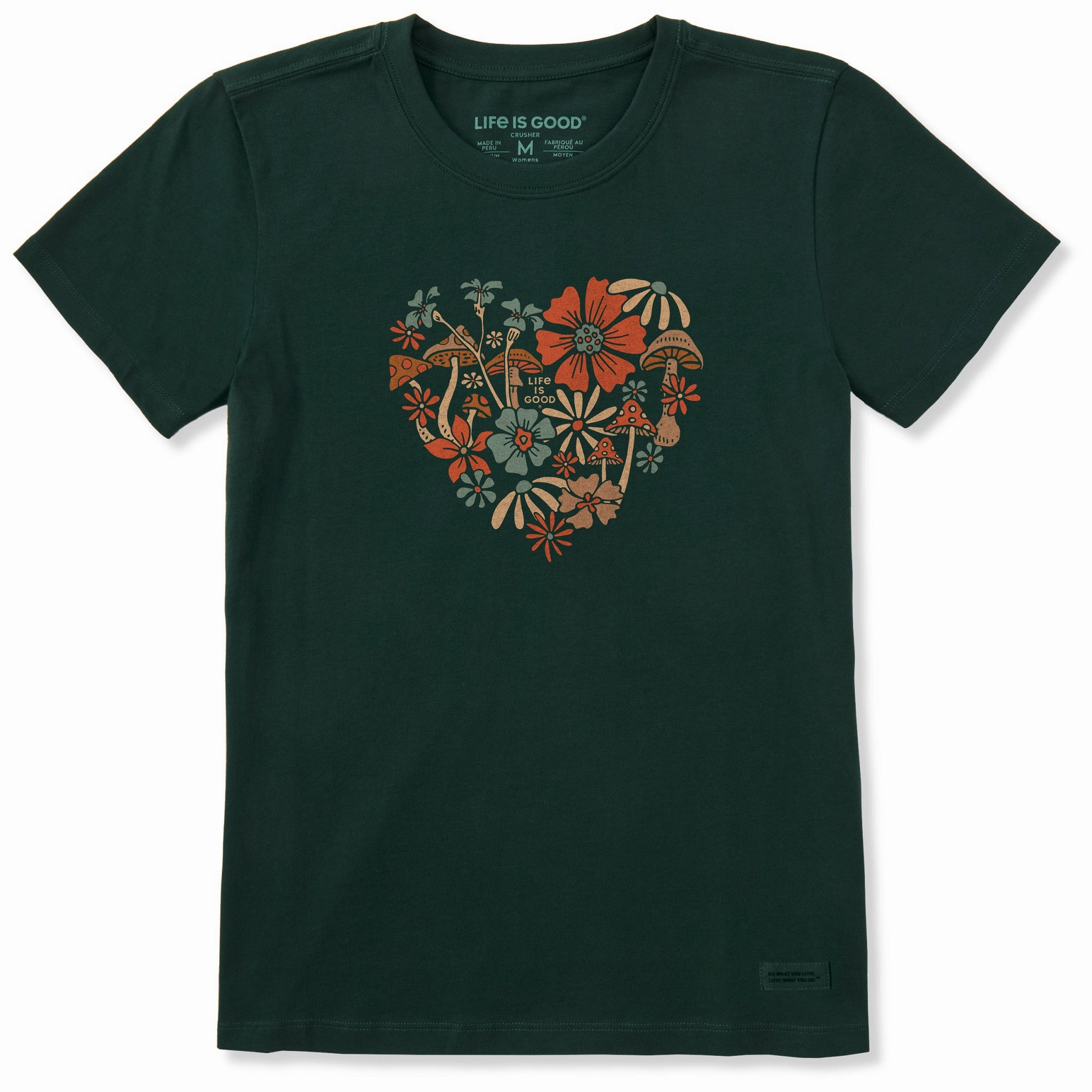 casual outing Women's Nature's Bountiful Love Short Sleeve Crusher Tee