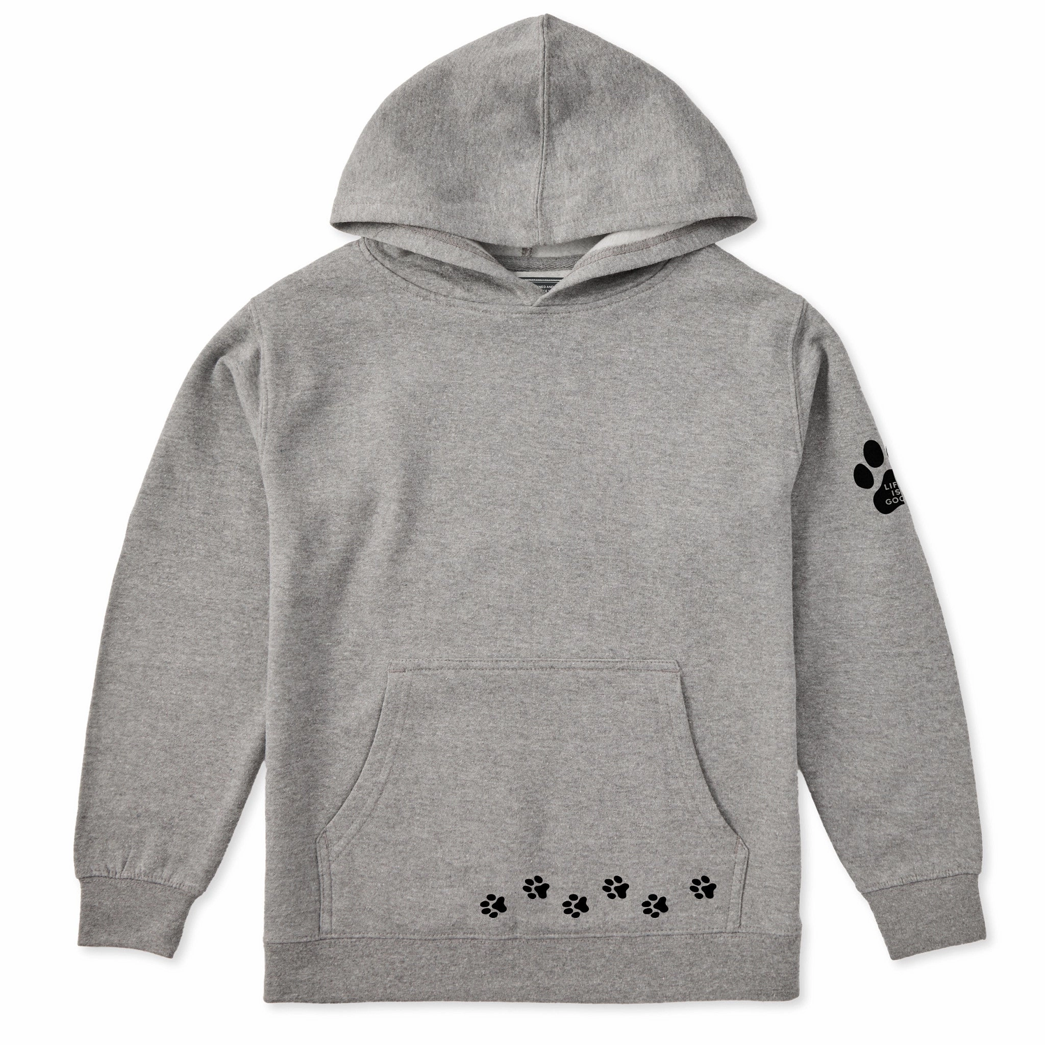 Kids Walking Paws Every Wear Hoodie Sweatshirt lace accents Indoor Wear