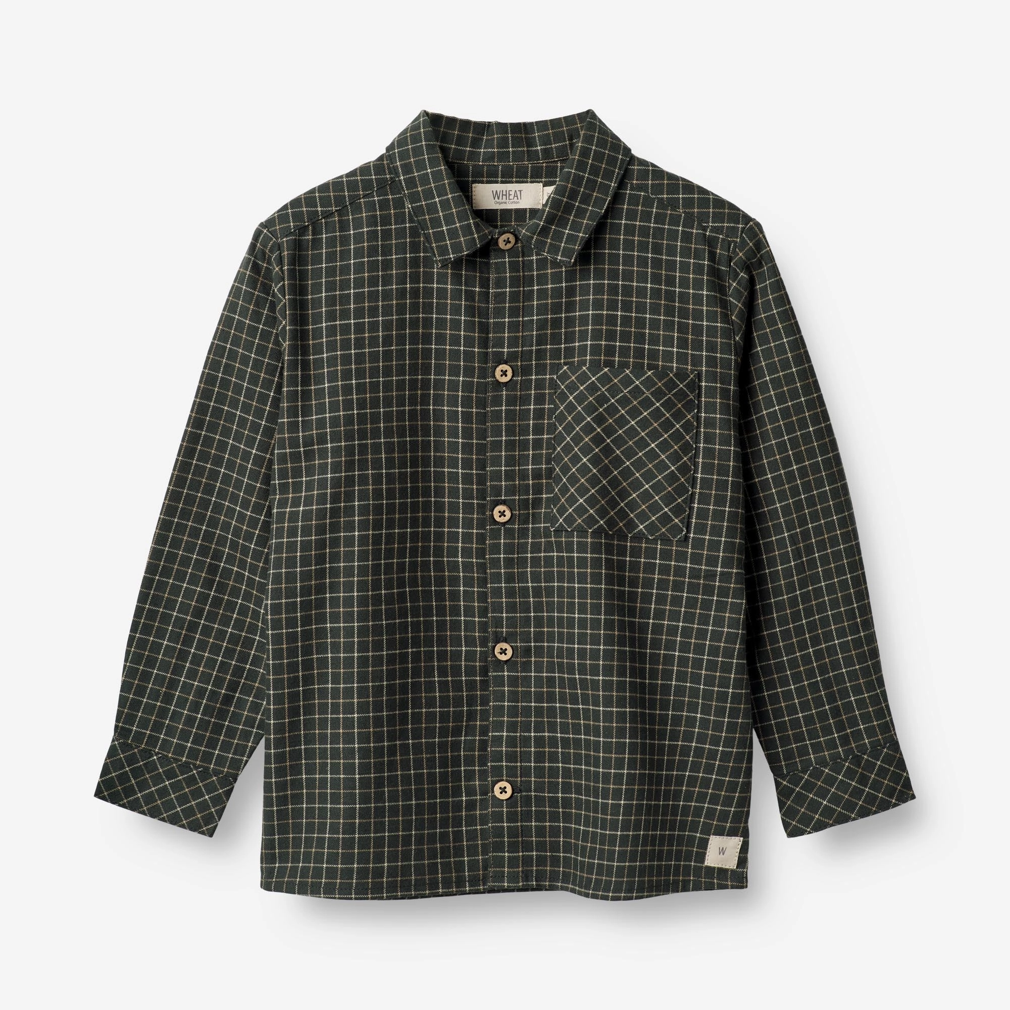 Shirt Oscar - black coal check All-Weather Ready