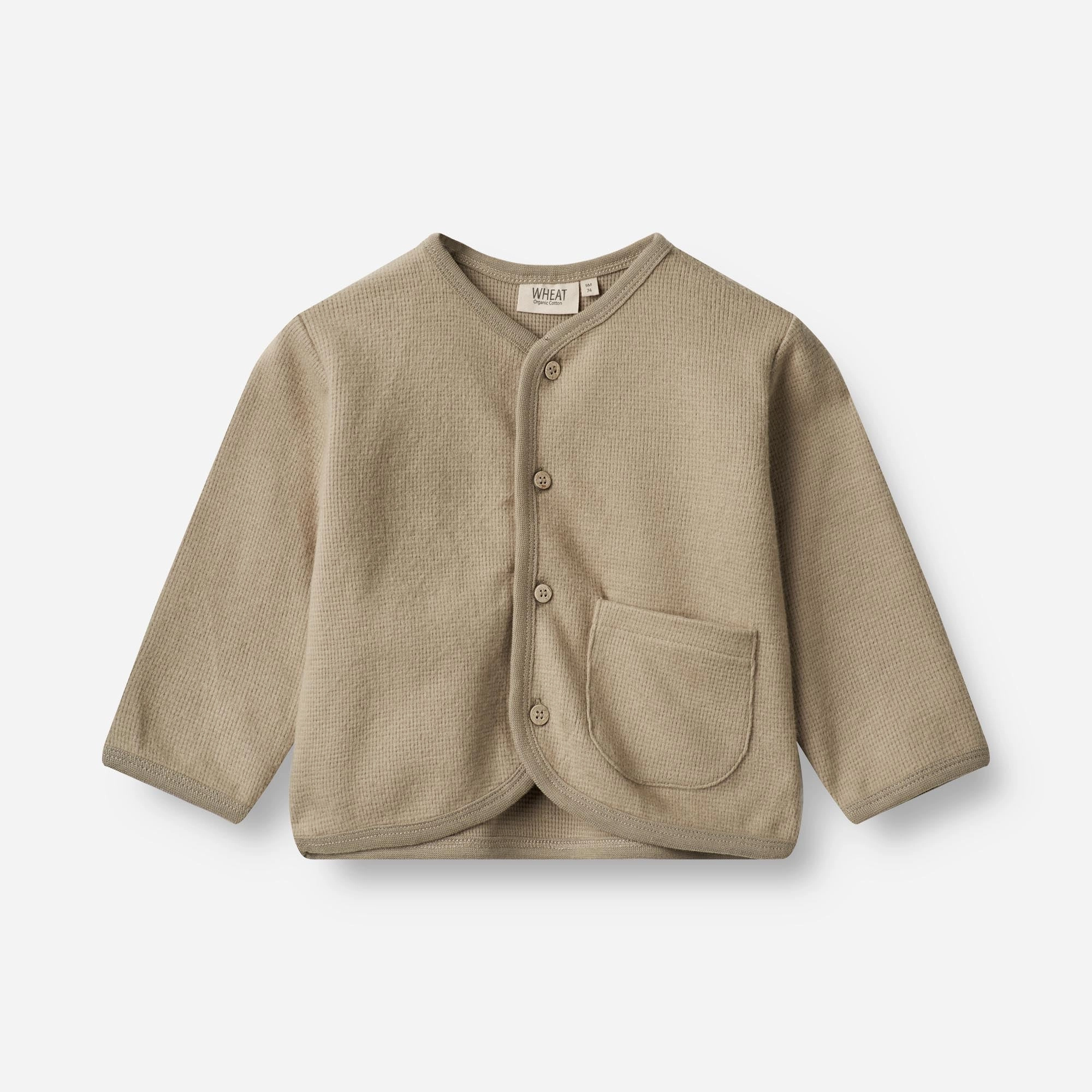 Sweat Cardigan Toto | Baby - beige stone product neutral versatility