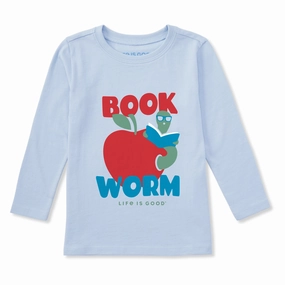 Quick Fit Performance Toddler Book Worm Long Sleeve Crusher Tee