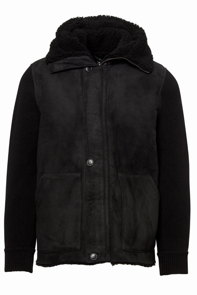 All Weather Performance Envision Tokyo Hooded Shearling Coat