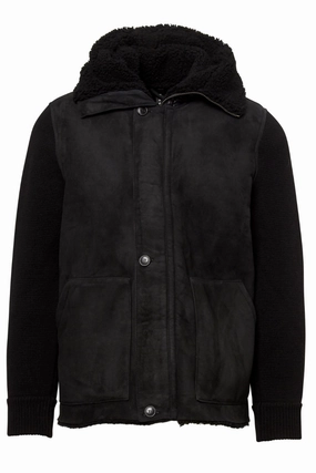 Tokyo Hooded Shearling Coat Time