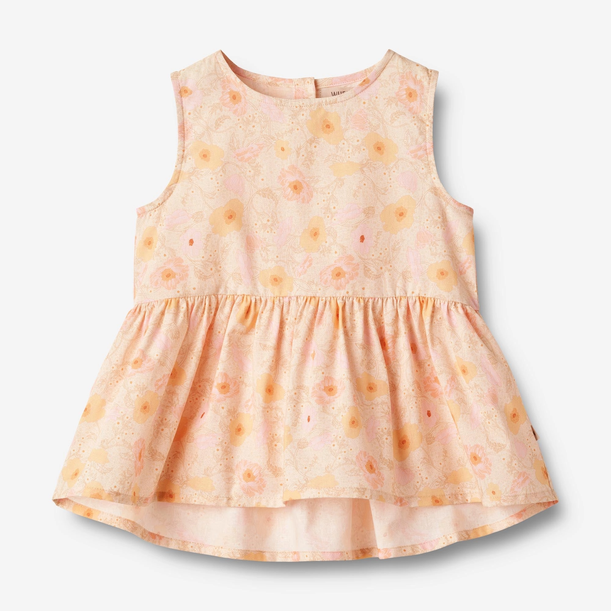 Cooling Mesh Lining Top Bea - alabaster flower bobbles