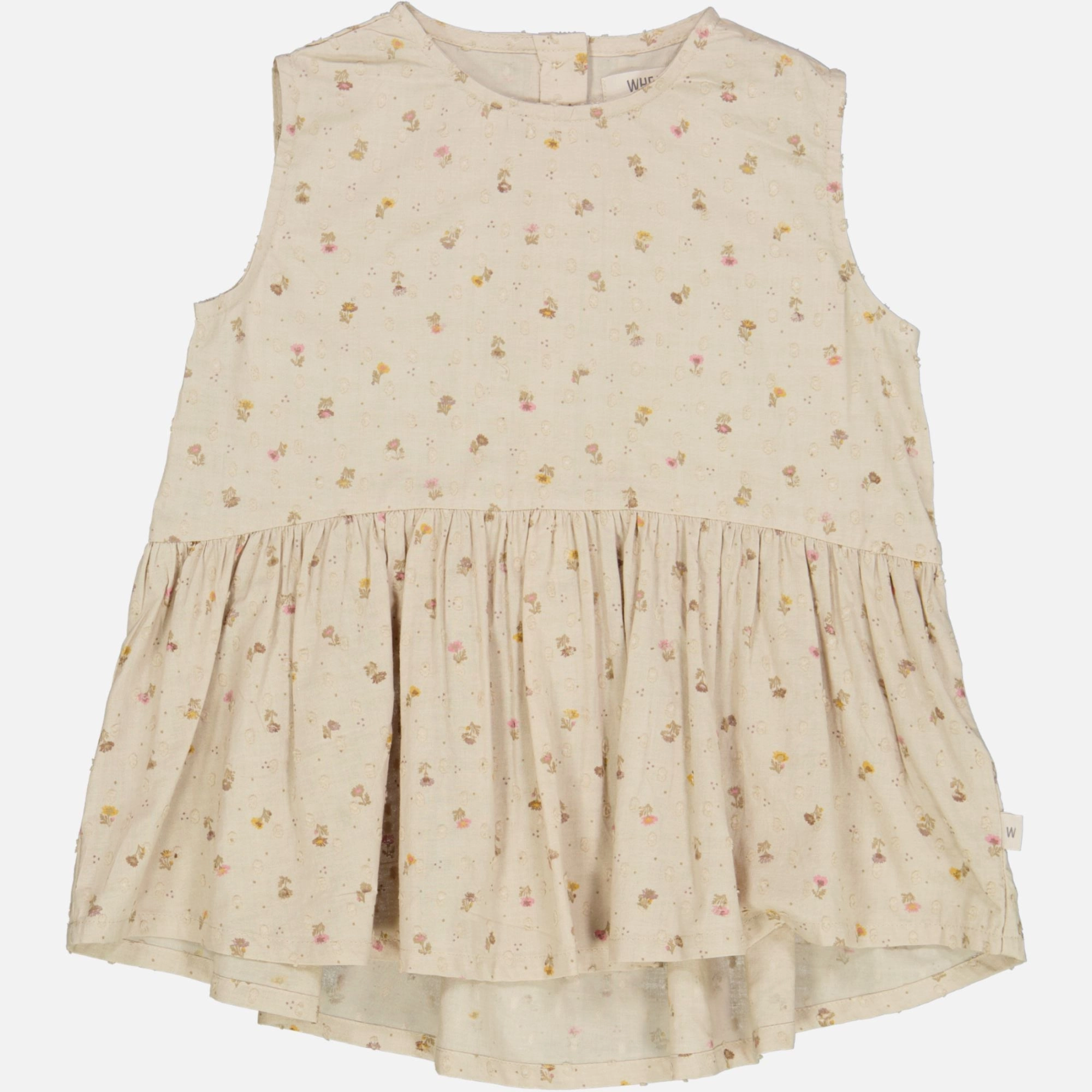 Lightweight Layer Classic Color Top Bea - fossil flowers dot