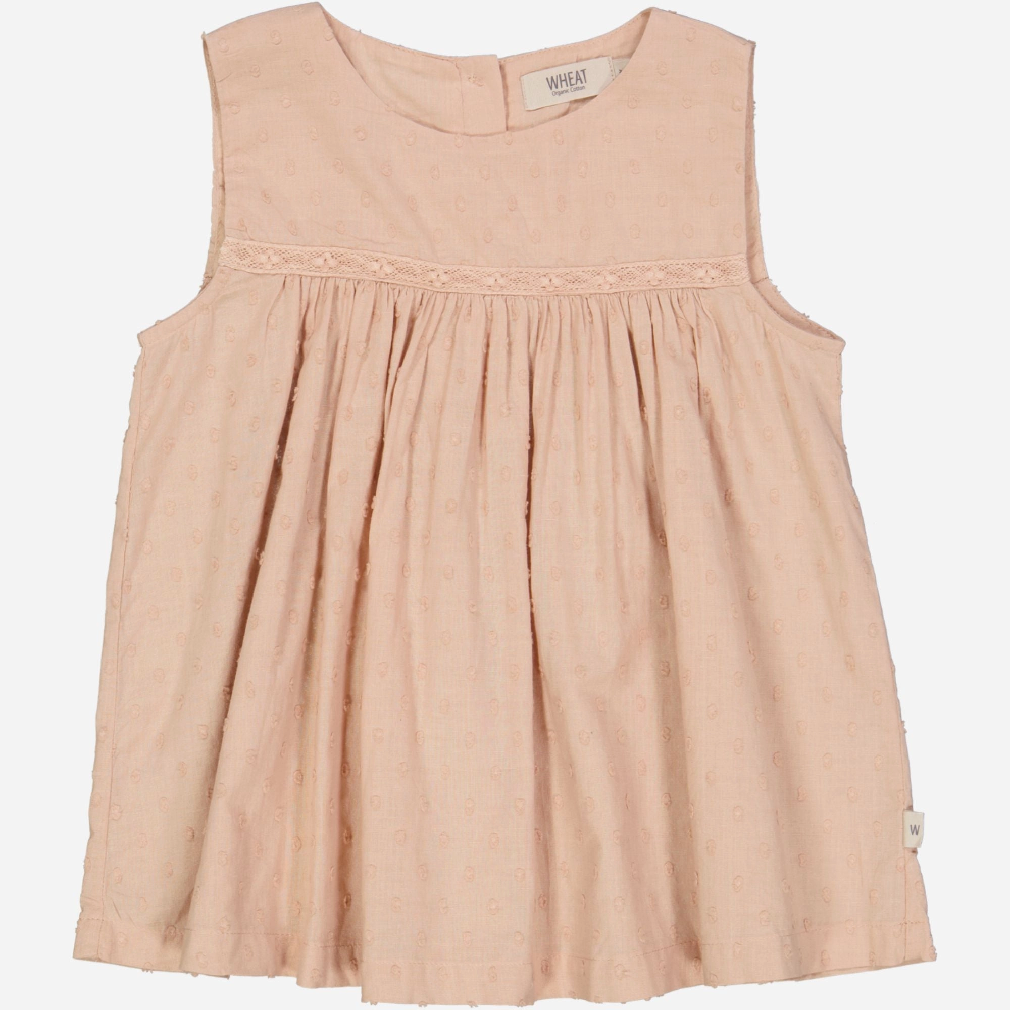 Glossy Texture Top Fiona - tan