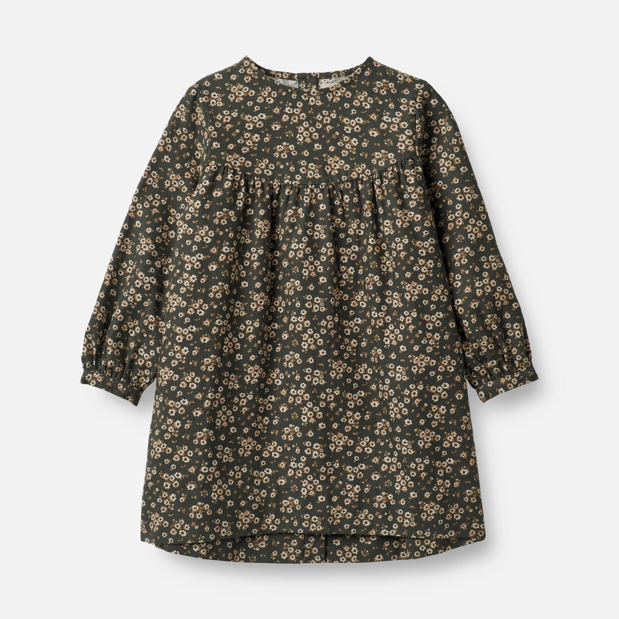 Dress Fenja - black coal flowers Street Motion