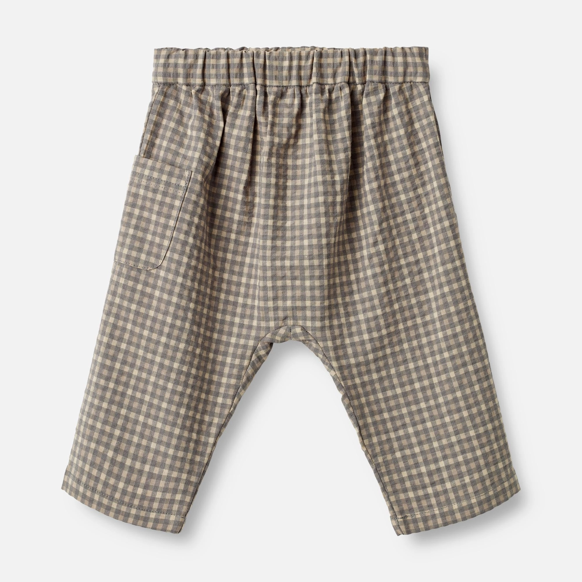 QuickReleaseBuckle Trousers Henry | Baby - autumn sky check