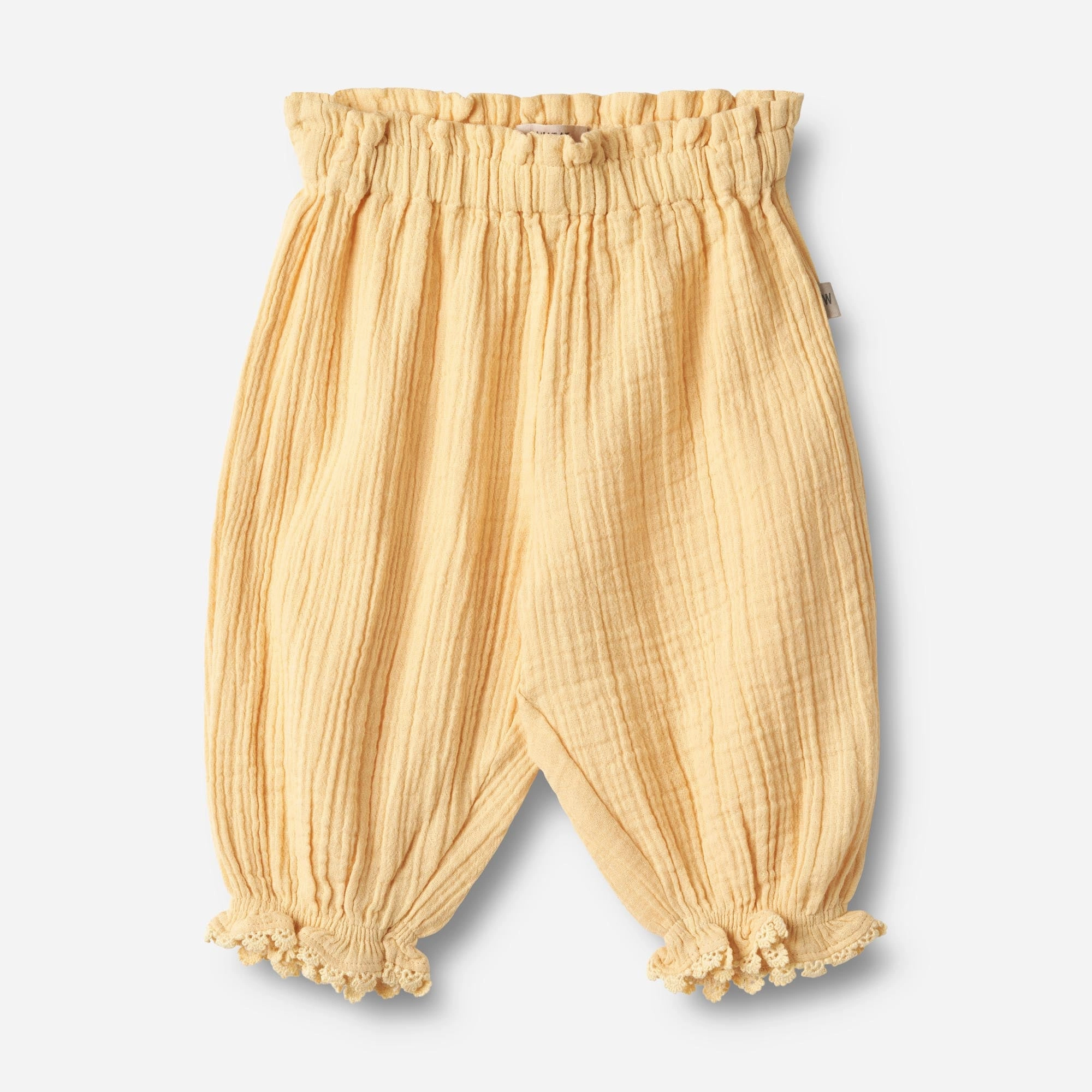 Simple and Cozy Trousers Lace Petrine - pale apricot