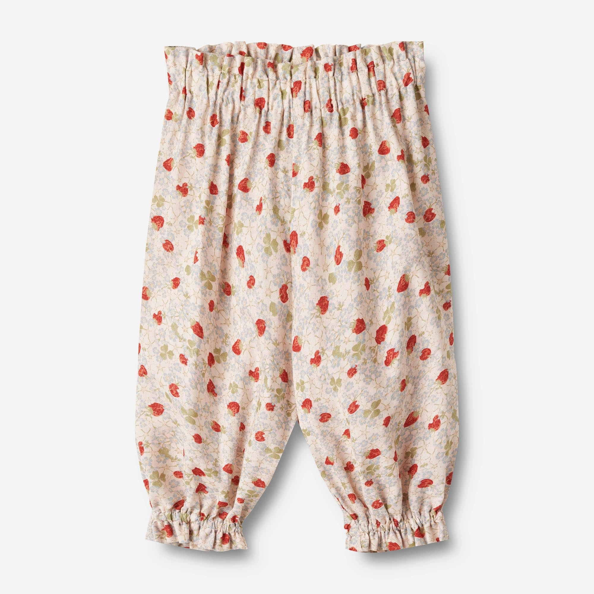 Trousers Polly - rose strawberries FrictionResistantEdging