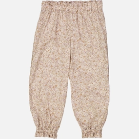 Everyday Comfort Wear Trousers Polly - soft lilac flowers