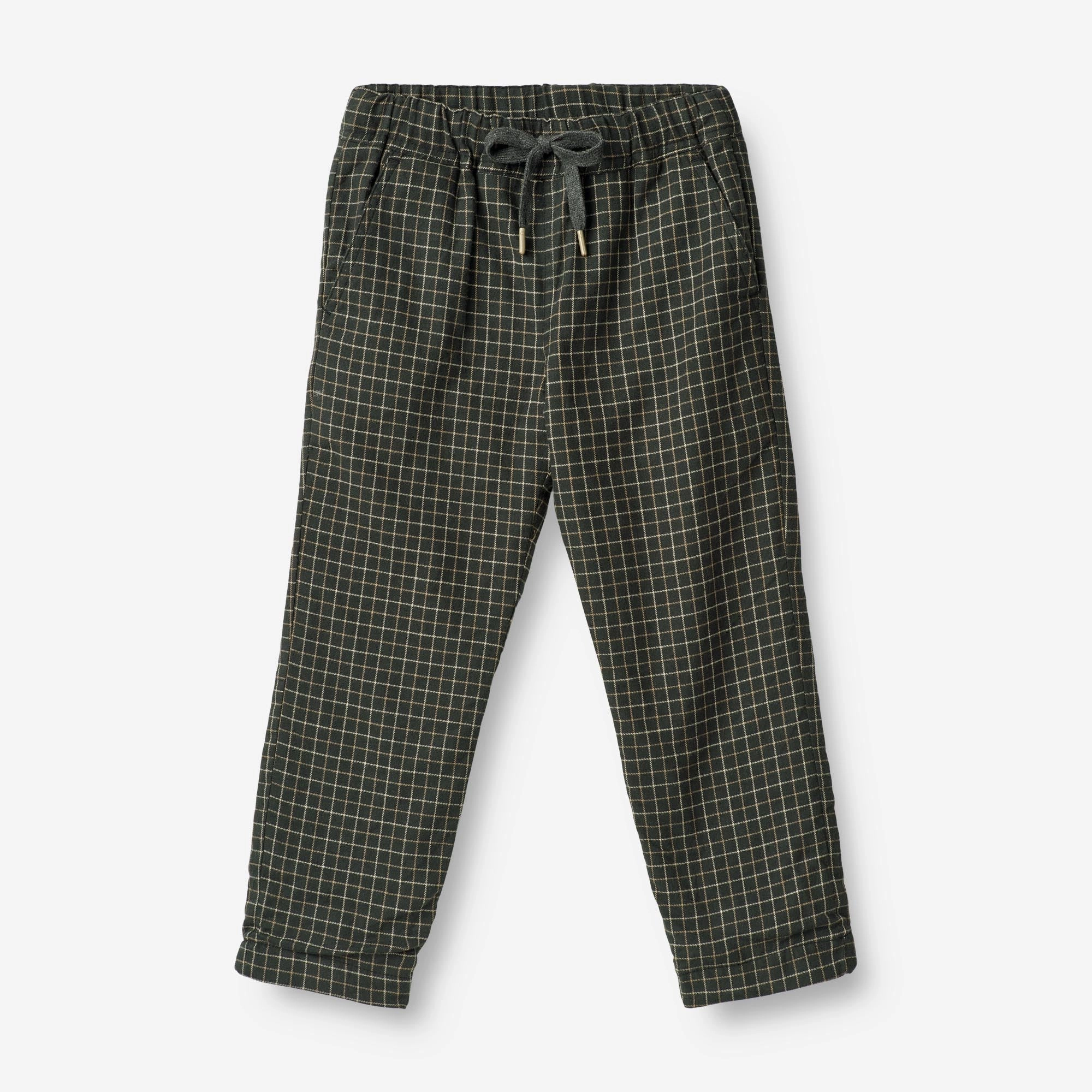 Comfort for All Trousers Rufus Lined - black coal check