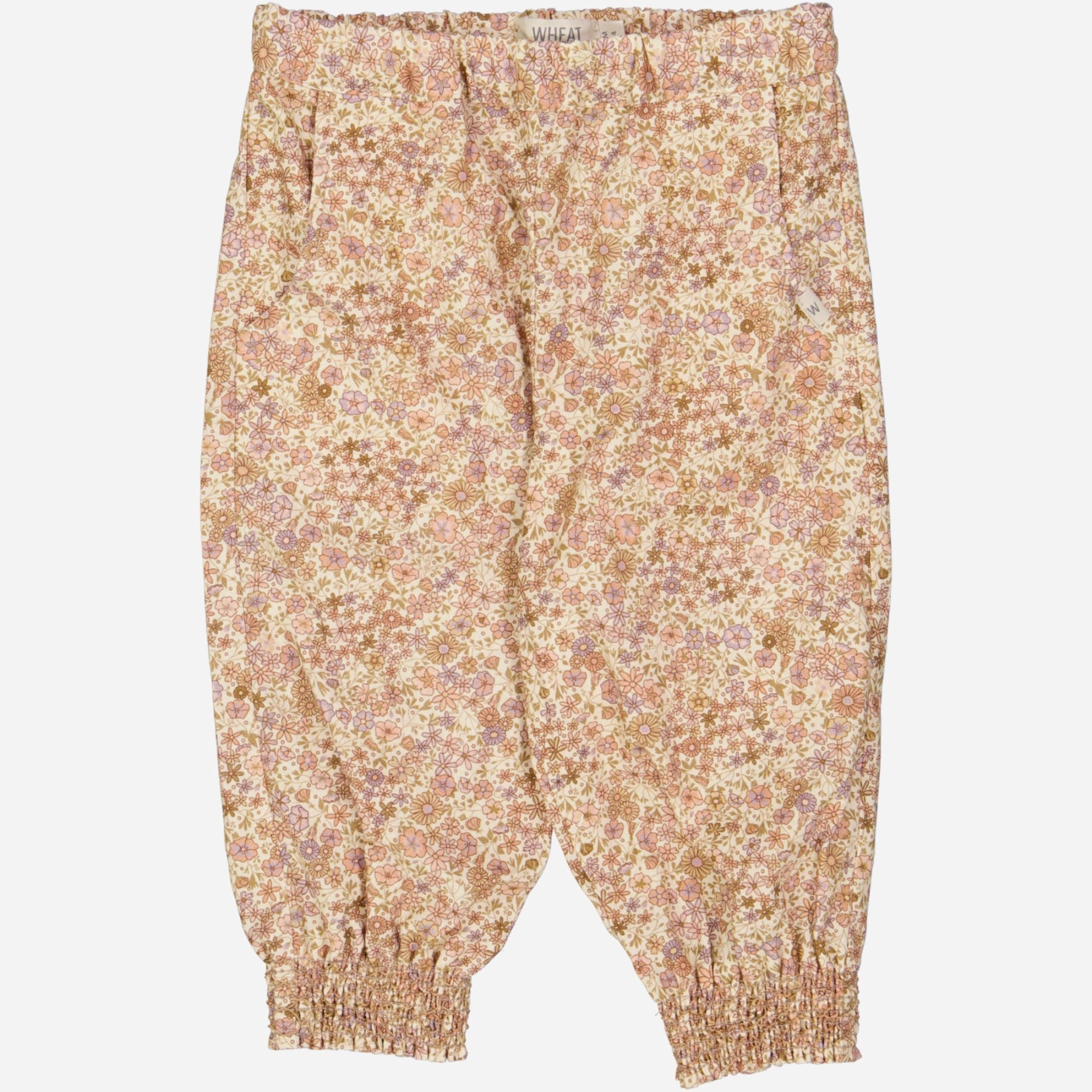 Trousers Sara | Baby - clam flowers Non slip grip