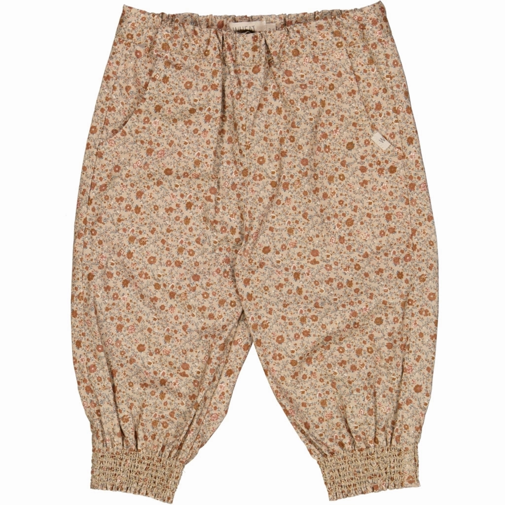 Flexible Use Trousers Sara - rose tangled flowers