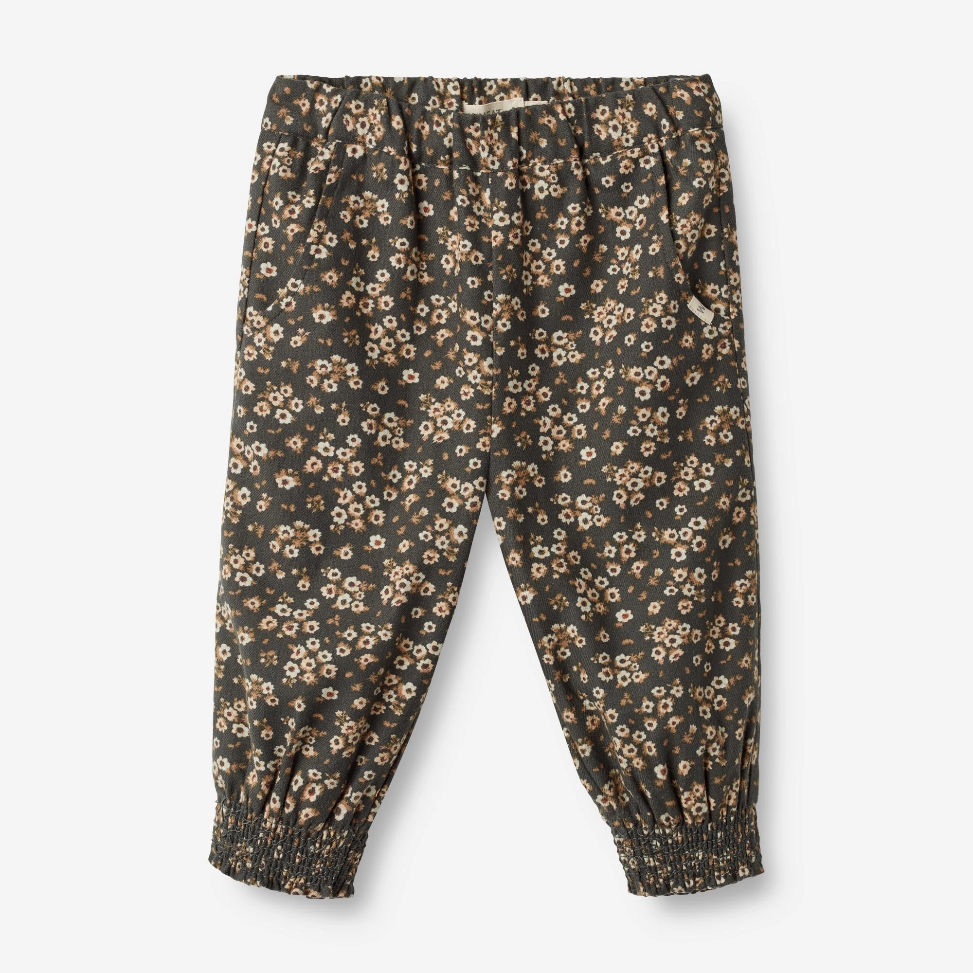 Trousers Sara Lined | Baby - black coal flowers Sporty Touch Outdoor Activity