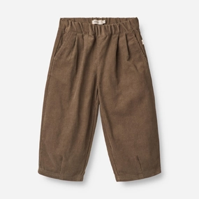 Polyester fabric Perfect Fit Trousers Tricia Cropped - greybrown