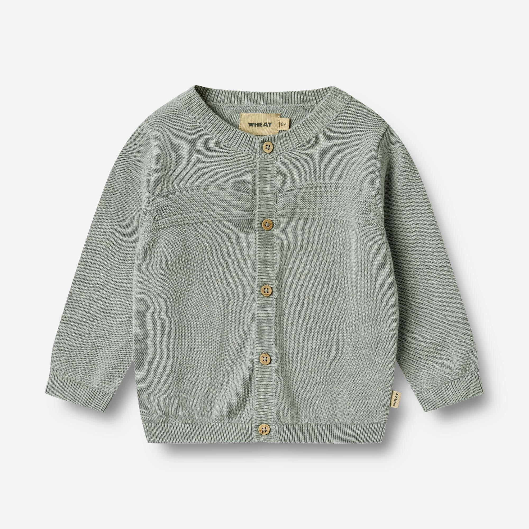 Knit Cardigan Sofus - soft rain Non Chafing Seams