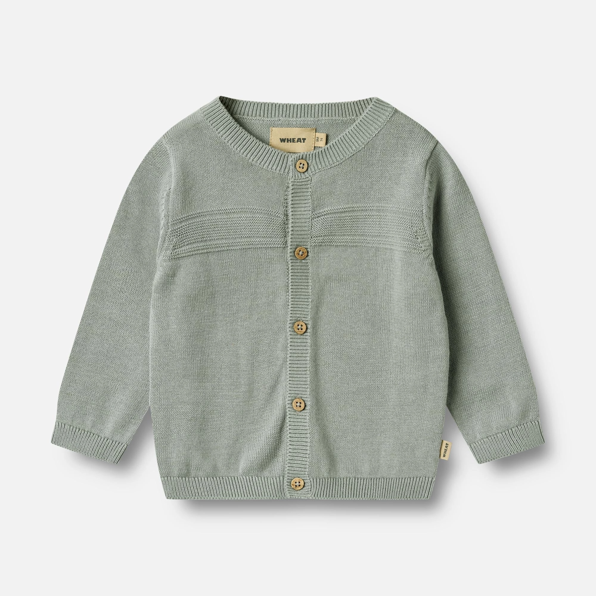 Knit Cardigan Sofus - soft rain Mood Wear