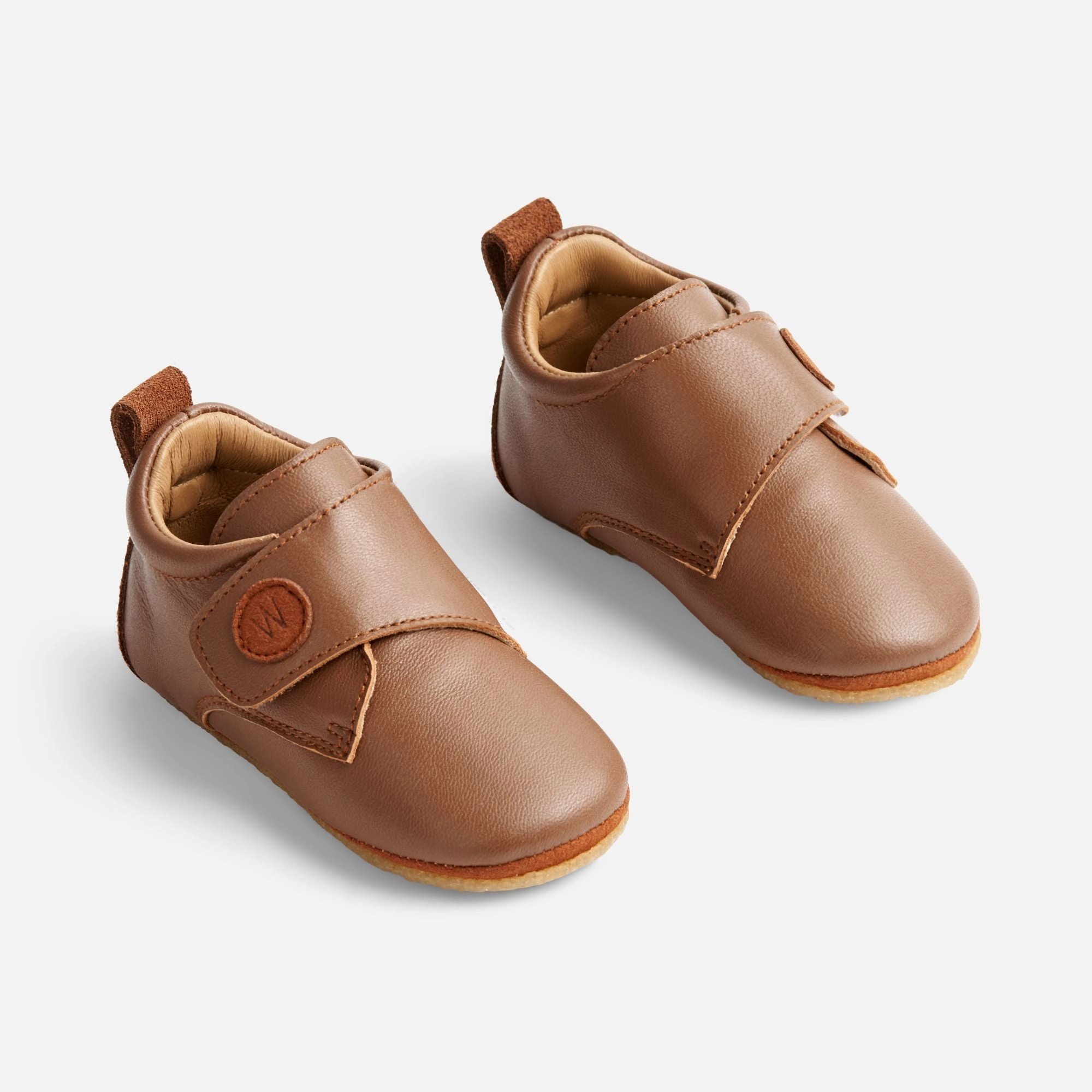 Dakota Leather Home Shoe | Baby - cognac Air Cool