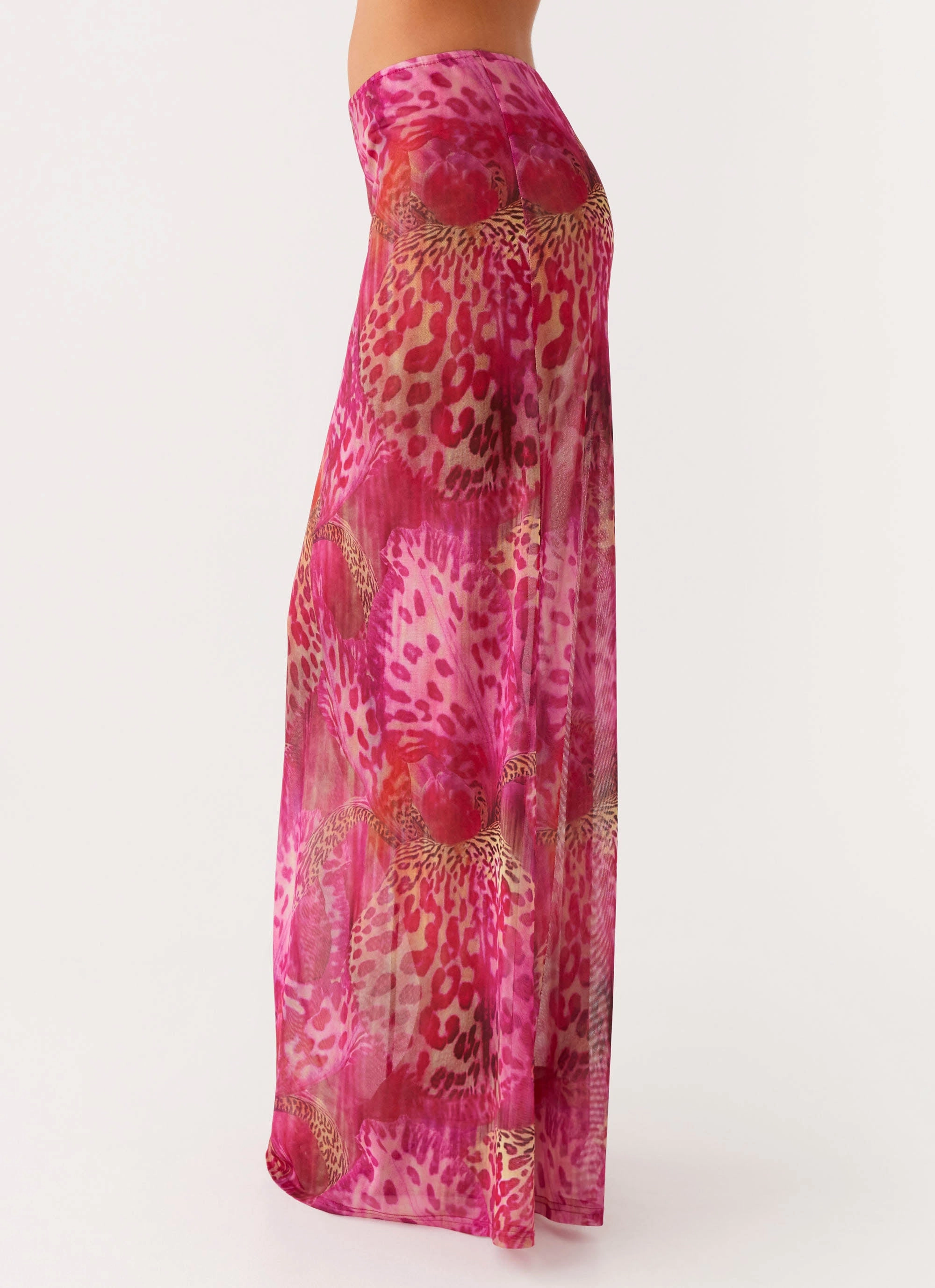Camellia Maxi Skirt - Lavender Lagoon Everyday Favorite Performance Fashion