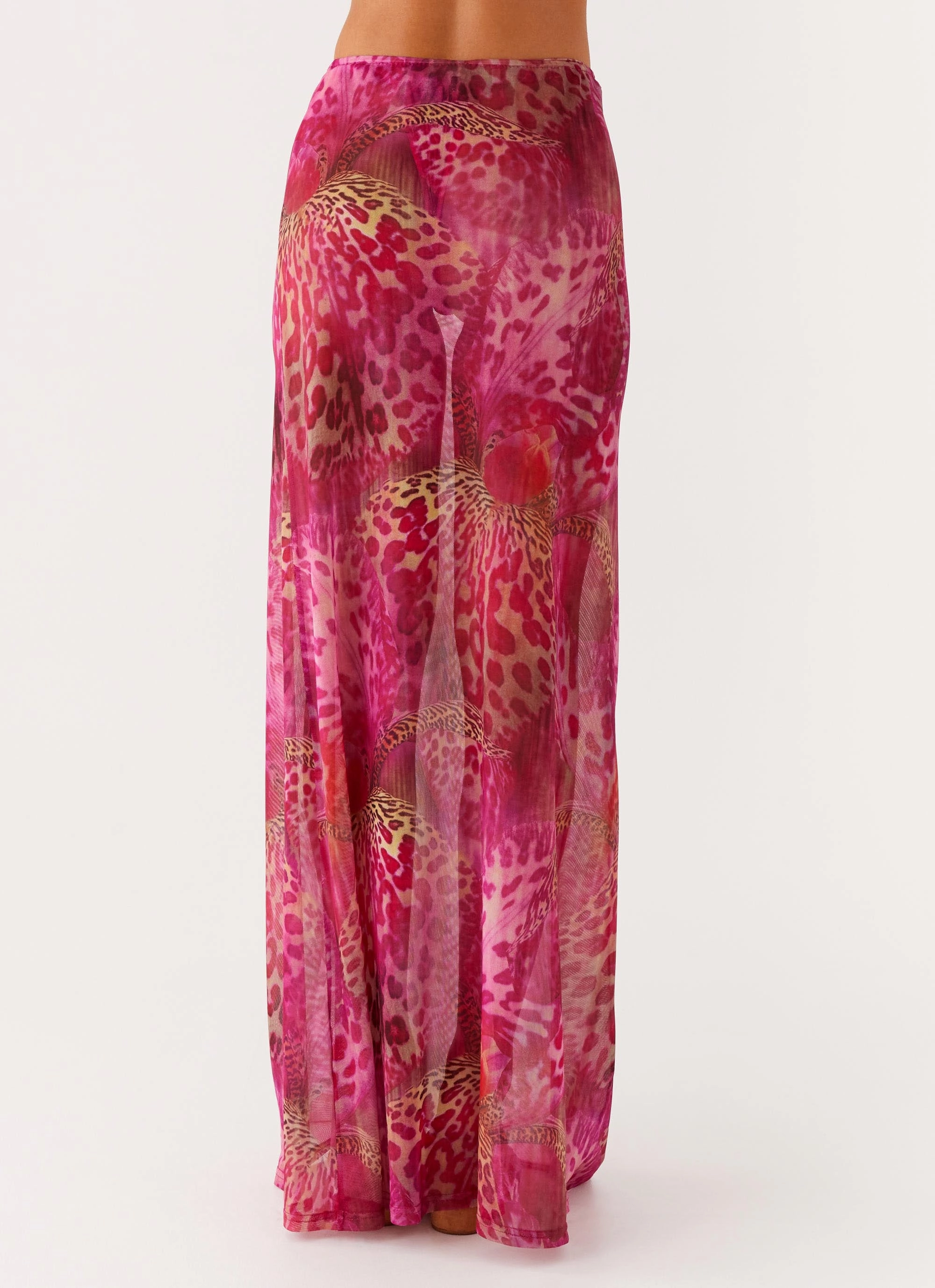 Camellia Maxi Skirt - Lavender Lagoon Breezy Flow