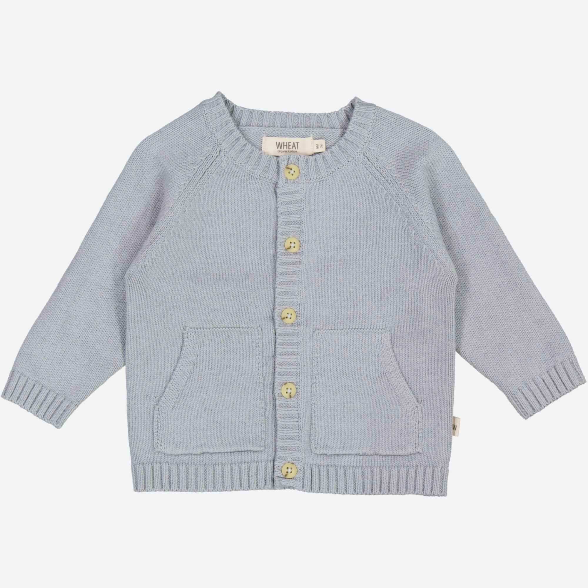 Odor Control Technology Casual Draping Knit Cardigan Classic | Baby - cloudy sky