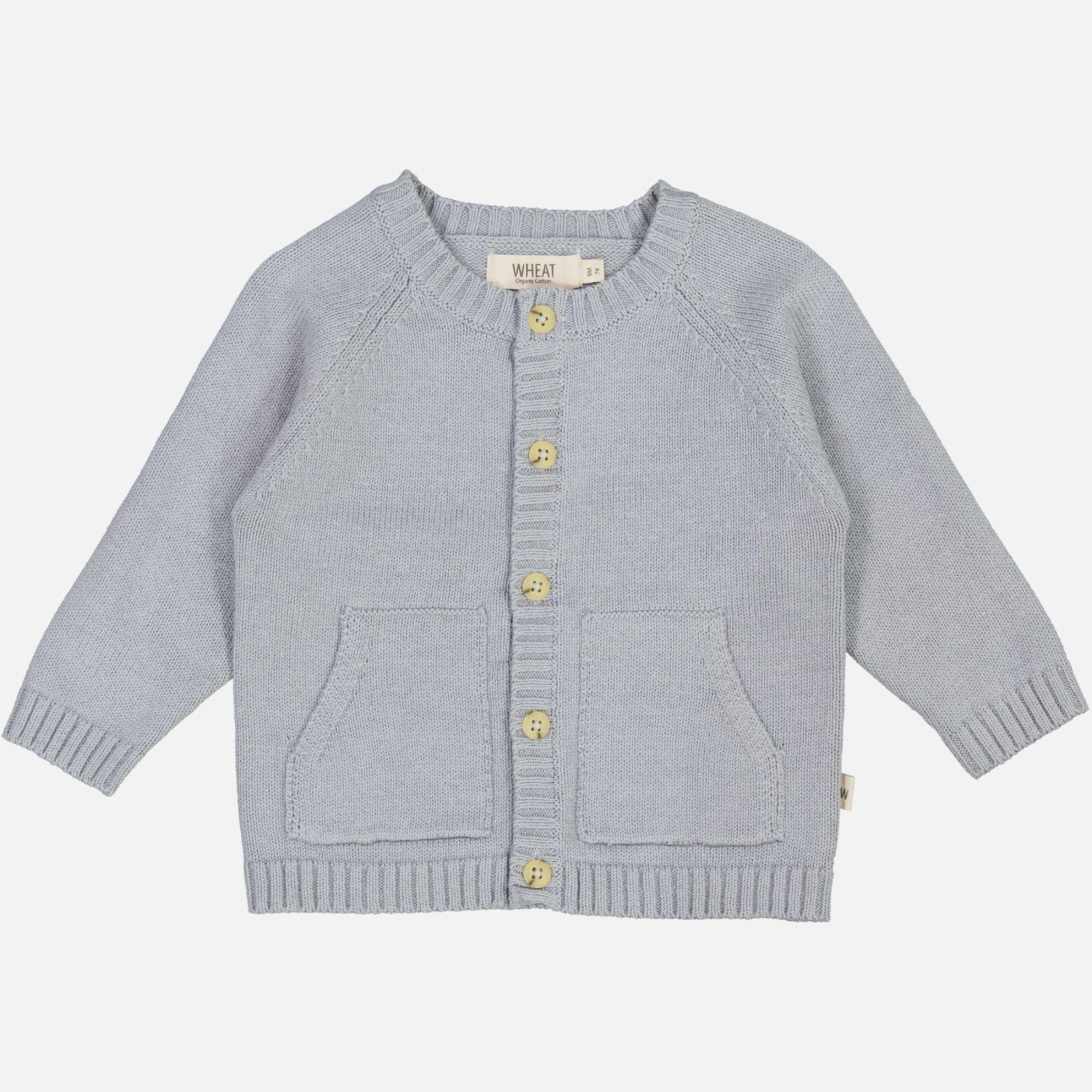 Cozy Weekend Knit Cardigan Classic | Baby - cloudy sky