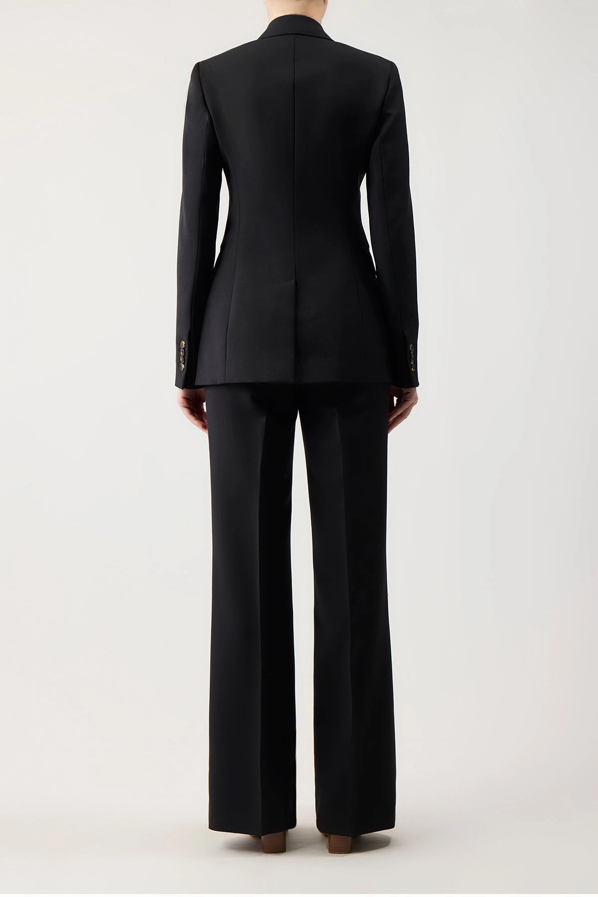 Business Comfort Vesta Pant in Black Sportswear Wool