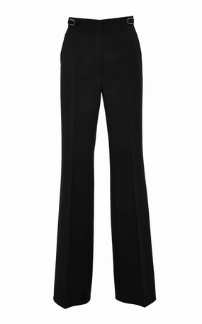 Vesta Pant in Black Sportswear Wool Business Wear Design